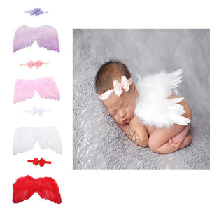 Baby Wings With Headband Costume