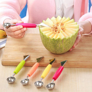 Steel Carving Knife Ball Spoon