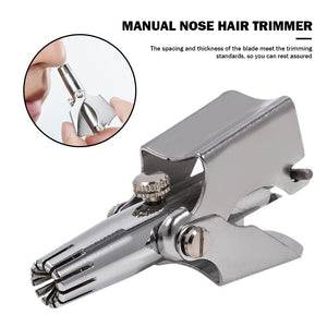 Stainless Steel Nose Hair Trimmer